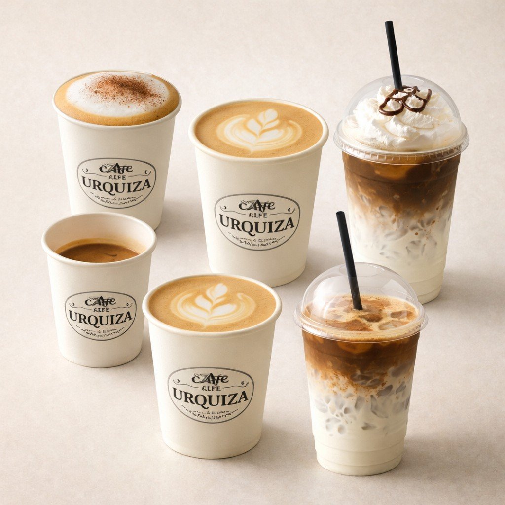 Bebidas de Café Urquiza: lattes, capuchinos y opciones frías