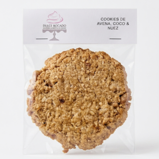 Cookie de Avena, Nuez y Coco
