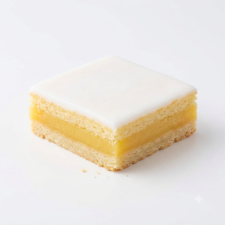 Cuadrado de limón glaseado (Sin Gluten)