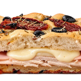 Focaccia de Pollo y Queso (Sin Gluten)