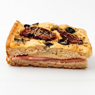 Focaccia de Jamon y Queso (Sin Gluten)
